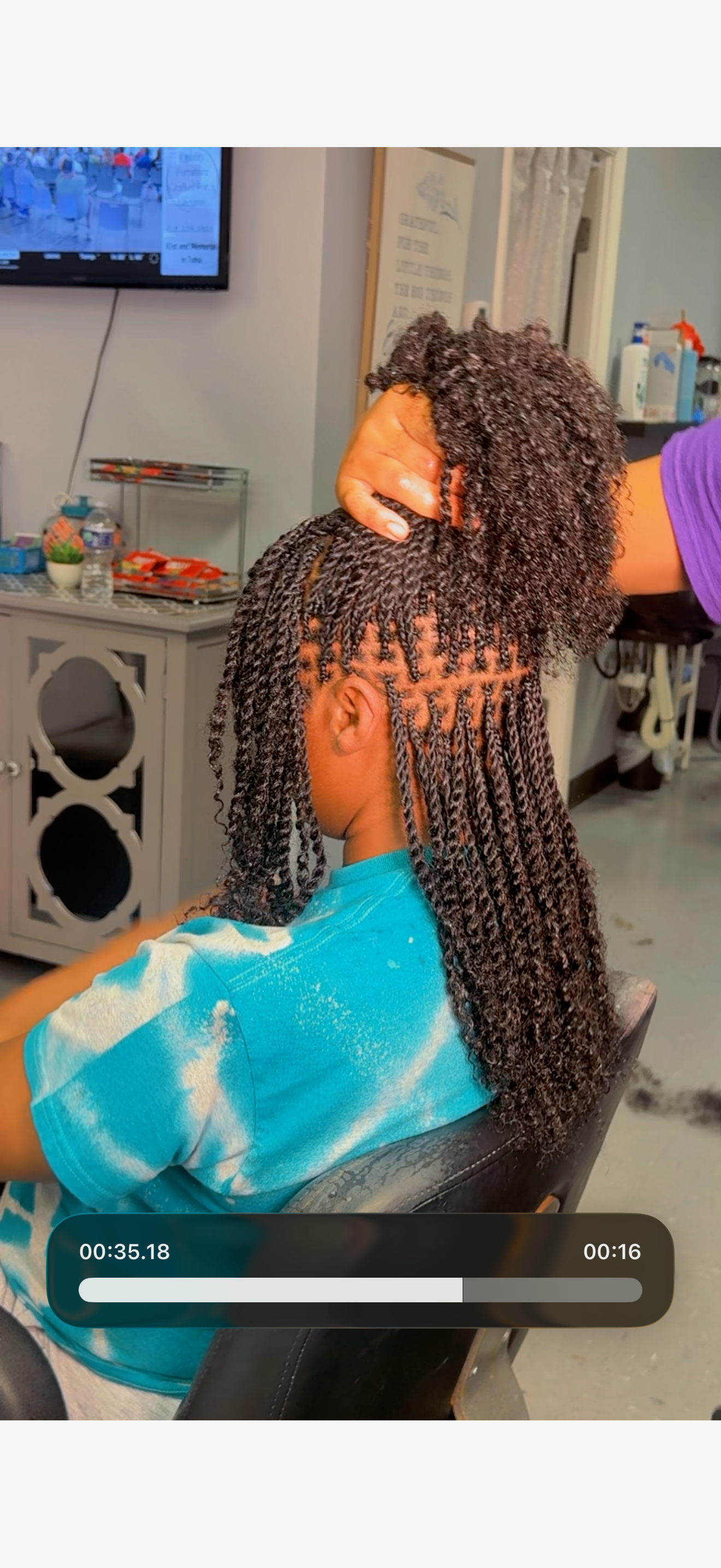 💙Human hair twist